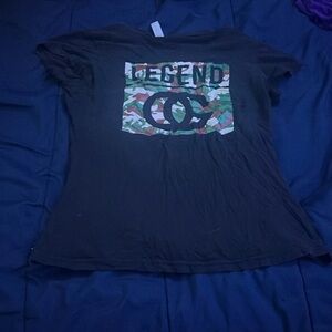 Black legend shirt